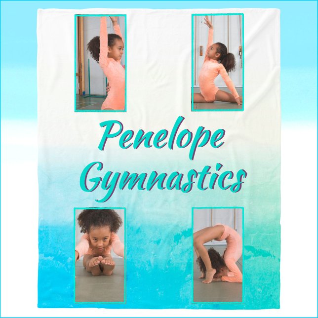 Cobertor De Velo Nome Personalizado, Esporte e Fotografia do Gradie (Criador carregado)