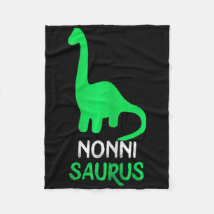 Cobertor De Velo Nonni-saurus Funny Dino Dinosaur Nonnisaurus