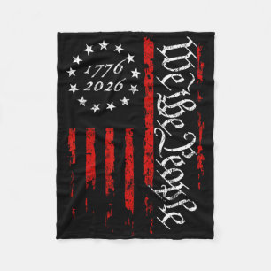 Cobertor De Velo Nós O Povo Bandeira Americana 4 Julho 1776 250 Dis