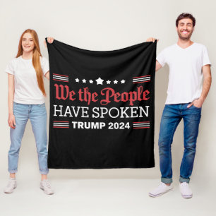 Cobertor De Velo Nós, o Povo, Falamos Trump 2024