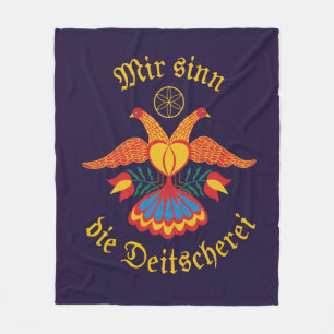 Cobertor De Velo Nós somos a Germanidade - Bandeira da Alemanha