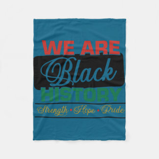 Cobertor De Velo Nós somos orgulhosos da história negra juneteenth
