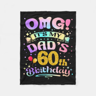 Cobertor De Velo Nossa É O 60º Aniversário Do Meu Pai Feliz 60 Anos