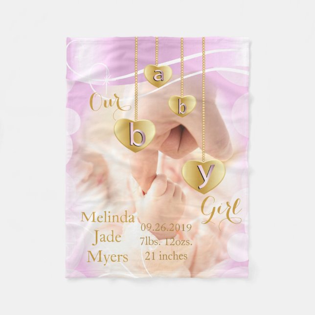 Cobertor De Velo Nossa Menina (Frente)