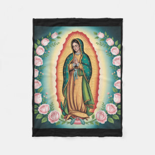 Cobertor De Velo Nossa Senhora De Guadalupe Sant Mary Impressão Cos