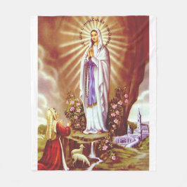 Cobertor De Velo Nossa Senhora de Lourdes