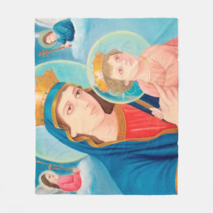 Cobertor De Velo Nossa Senhora Perpétua Ajuda Católica