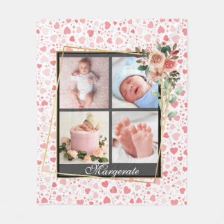 Cobertor De Velo Nova Colagem de Fotografias Personalizada para Beb