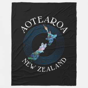 COBERTOR DE VELO NOVA ZEALAND PAUA MAP RINGS