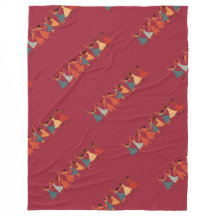 Nove Mulheres Dançando Médio-Século Retroativo 2