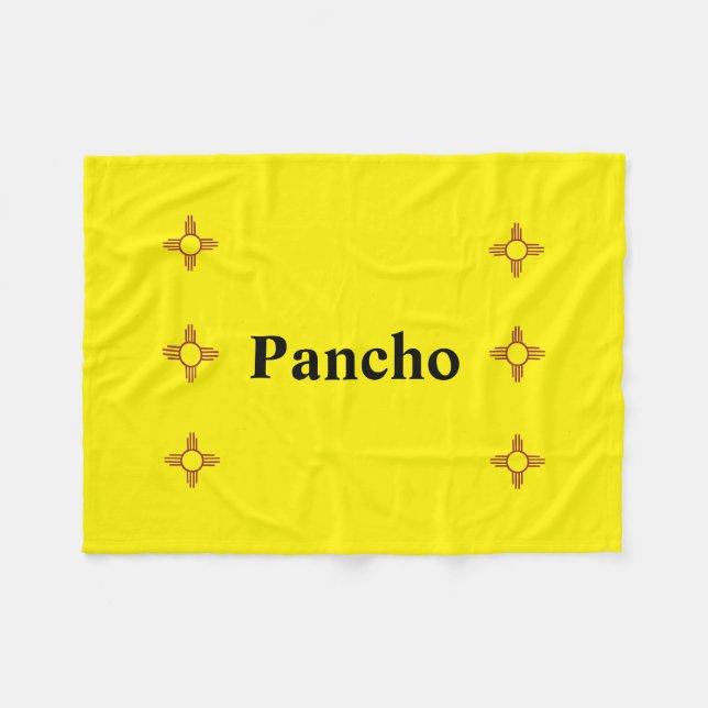 Cobertor De Velo Novo México Zia Sun (Frente (Horizontal))