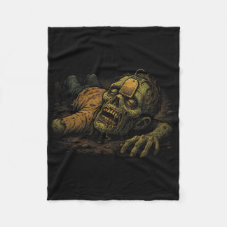 Cobertor De Velo Npc Zumbi Teag - Meme engraçado de Halloween para 