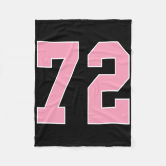 Cobertor De Velo Número 72 Cancer A da mama Bysketbyll Pink de fute