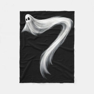Cobertor De Velo Número 7 Fantasma Divertido Seis Sete 67 Halloween