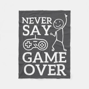 Cobertor De Velo Nunca Fim Jogo Stickman Gamer Diz
