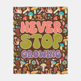 Cobertor De Velo Nunca Pare De Cultivar Cogumelos