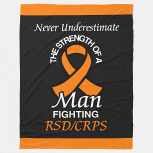 Cobertor De Velo Nunca Subestimar/Fita/Homem...RSD/CRPS