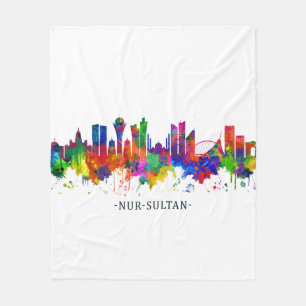 Cobertor De Velo Nur-Sultan Cazaquistão Skyline