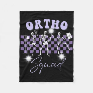 Cobertor De Velo Nurs Ortho Squad Dancing Skeleton Orthopedic