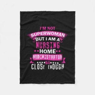 Cobertor De Velo Nurse Gift   I Am Not Superwoman