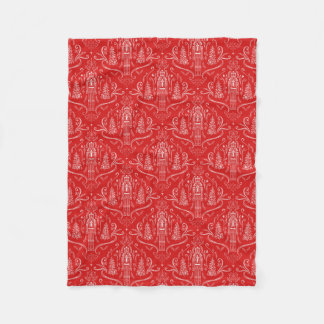Cobertor De Velo Nutcracker doodle blanket