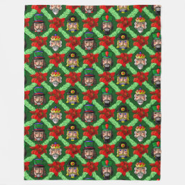 Cobertor De Velo Nutcracker Fleece Blanket