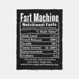 Cobertor De Velo Nutrion Fata Fart Machine Pai Piada Engraçado Fart