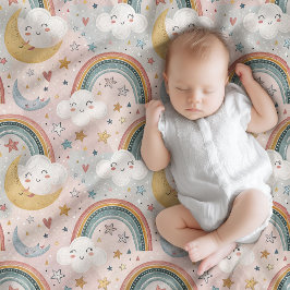 Cobertor De Velo Nuvens negras em grão Presente para Pequeno