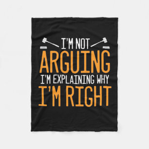 Cobertor De Velo O Advogado Está Explicando Por Que Estou Certo