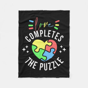 Cobertor De Velo O Amor Completa A Cotação De Consciência Do Autism