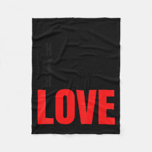 Cobertor De Velo O amor é a única coisa mais poderosa do que o ódio