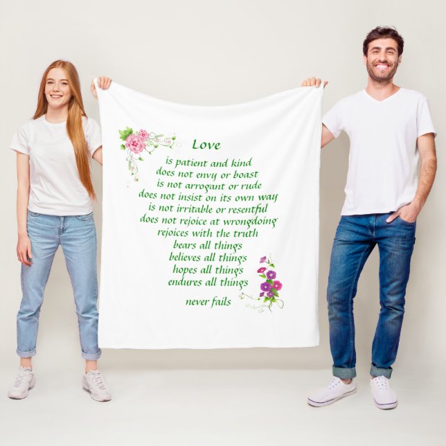 Cobertor De Velo O amor é o maior (In Situ)