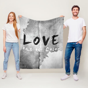Cobertor De Velo O amor SlipperyJoe não tem cor raça tom de pele li