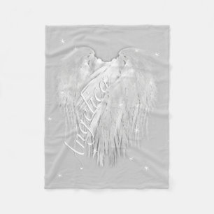 Cobertor De Velo O ANJO VOA o coração da faísca