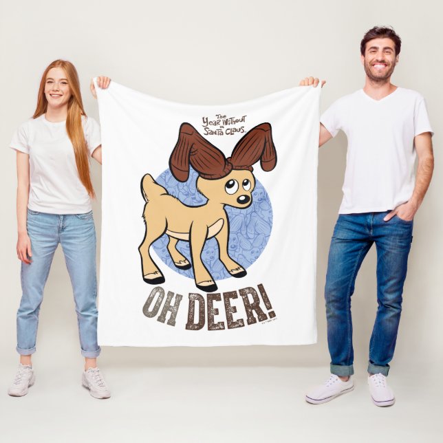 Cobertor De Velo O ANO SEM SANTA CLAUS™ | Vixen "Oh Deer" (In Situ)