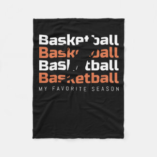 Cobertor De Velo O Basquete É Meu Basquete Favorito