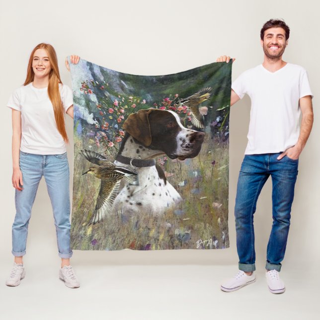 Cobertor De Velo O belo ponteiro no campo (In Situ)