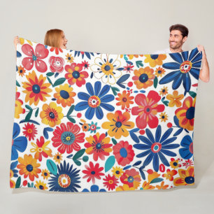 Cobertor De Velo O Blooming Touch 60x80 Fleece Blanket