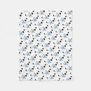 Cobertor De Velo O cara de neve Fleece Blanket