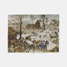 Cobertor De Velo O Censo de Belém (por Pieter Bruegel)