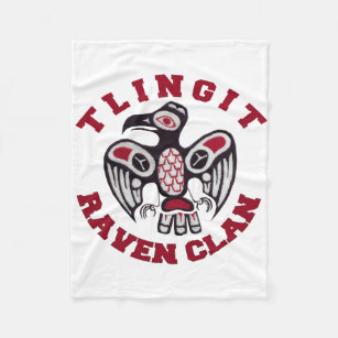 Cobertor De Velo O clã do corvo do Tlingit tosa a cobertura