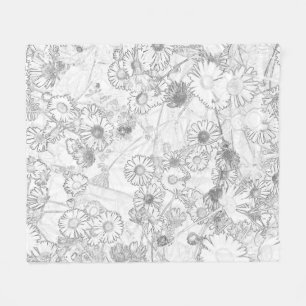 Cobertor De Velo O cobrir do duvet da cinza de luz de prados do Dai