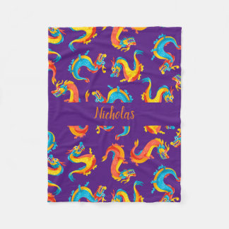 Cobertor De Velo O Dragão Místico Para Amantes De Fantasia