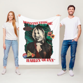 Cobertor De Velo O Esquadrão Suicida | Harley Quinn Winking