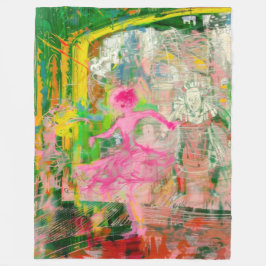 Cobertor De Velo O Falador - Caos do Balé Neon