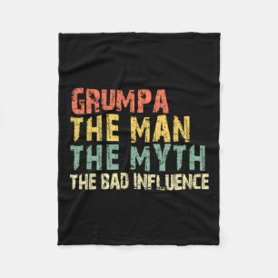 Cobertor De Velo O Homem O Mito Influência Engraçada Retro