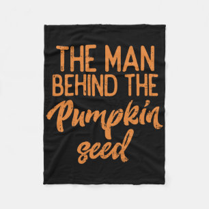 Cobertor De Velo O Homem Por Trás Da Pumpkin Seed Halloween