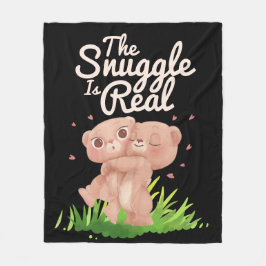 Cobertor De Velo O Jogo é Abraços de Urso Bonito.