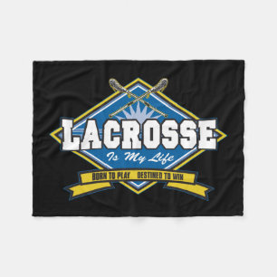 Cobertor De Velo O Lacrosse é minha vida
