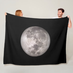 Cobertor De Velo O Lado Próximo da Lua (Paisagem Lunar)